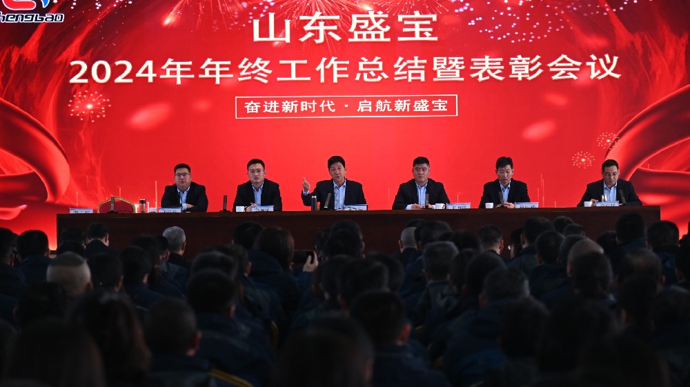 山东盛宝2024年年终工作总结暨表彰会议